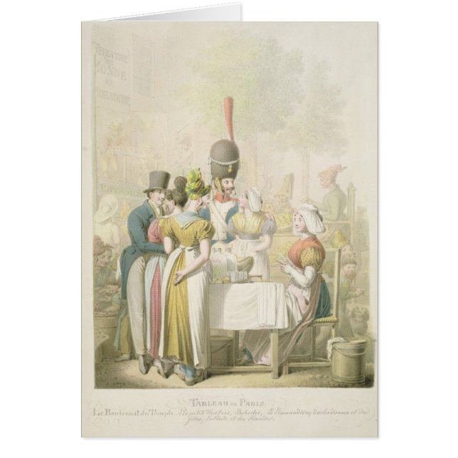 The Boulevard du Temple, from 'Tableau de (Front)