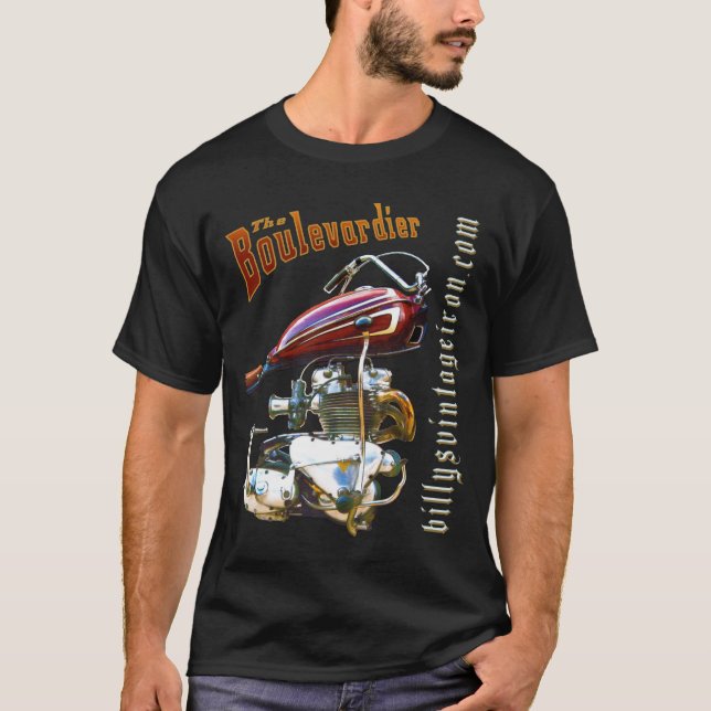 The Boulevardier mens T-Shirt (Front)