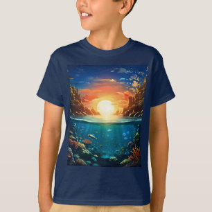 the boundary between water and air T-Shirt
