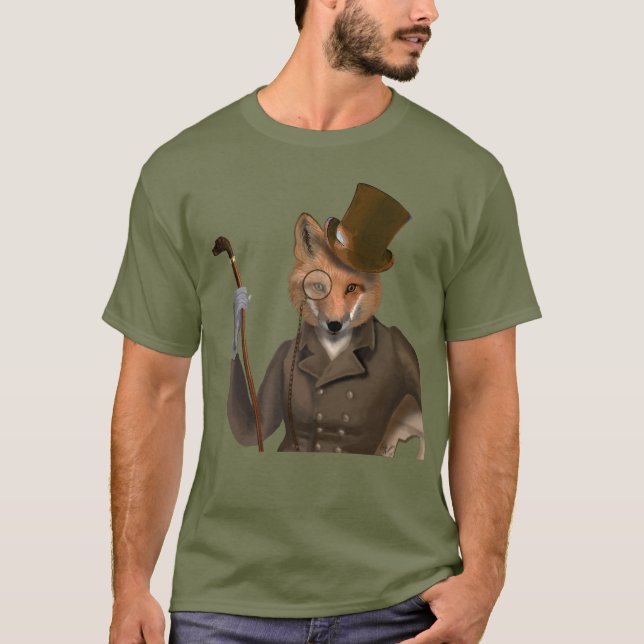 The Bounder Fox Print T-Shirt (Front)