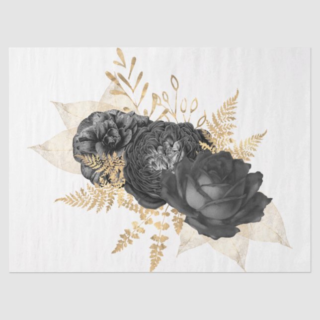 The Bouquet Series Design 7 Tissue Paper (Front)