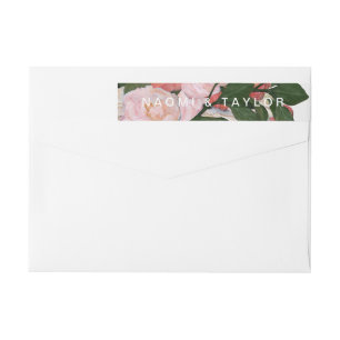 The Bouquet / Wrap Return Address Around Label