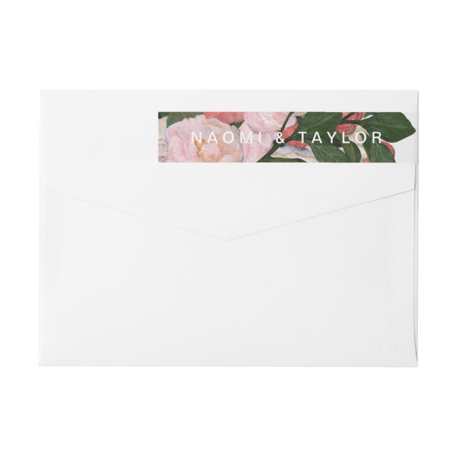 The Bouquet / Wrap Return Address Around Label (Back)