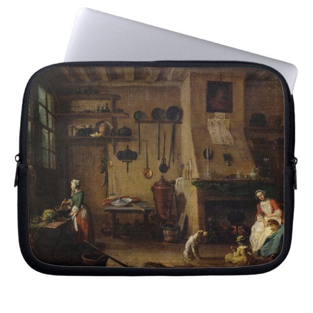 The Bourgeois Kitchen Laptop Sleeve (Front)