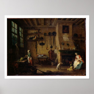 The Bourgeois Kitchen Poster