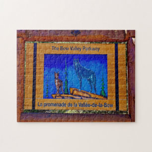 The Bow Valley Parkway Banff. Jigsaw Puzzle