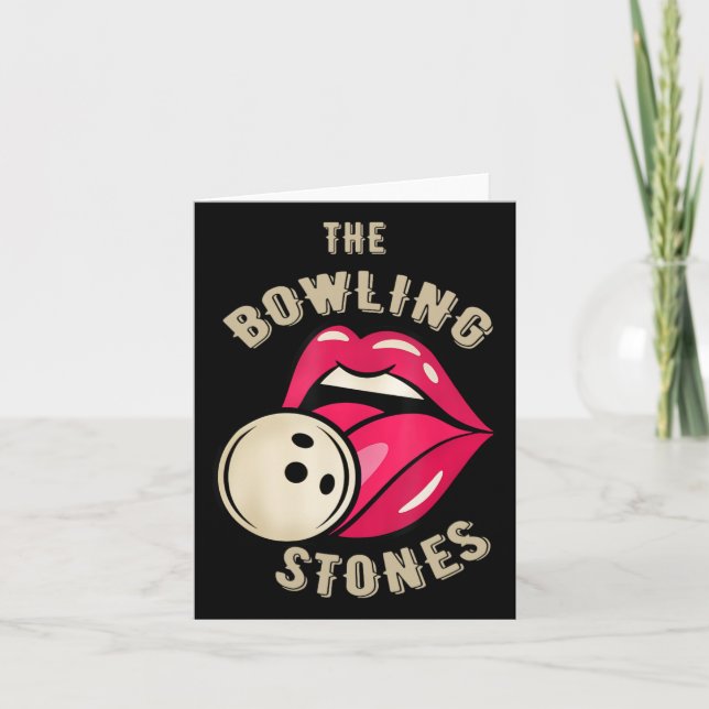 The Bowling Stone Bowling  Card (Front)