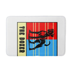 The Boxer - Strong Dog Bath Mat