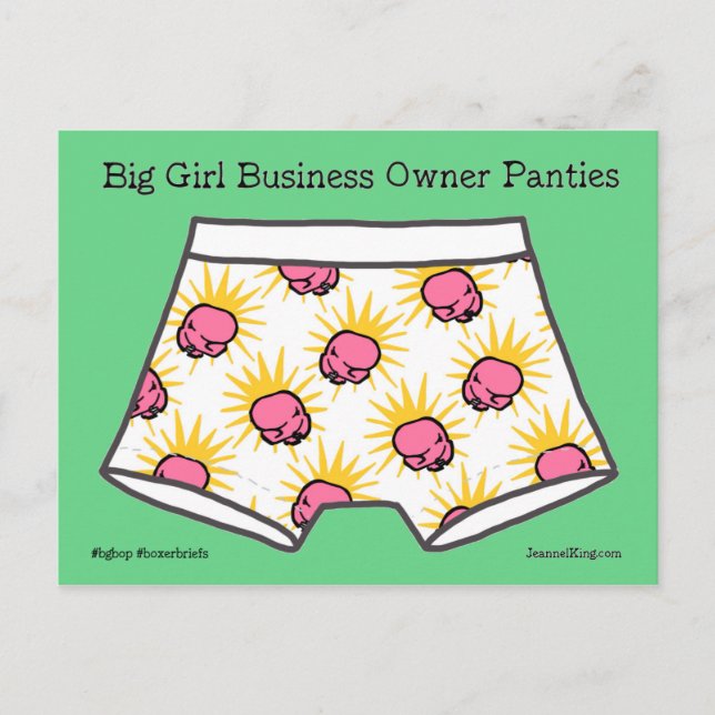 The Boxerbriefs BGBOP's. Postcard (Front)