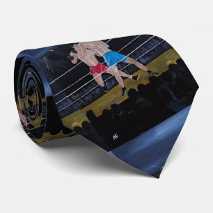 The Boxers Painting by Alfred Fox Tie