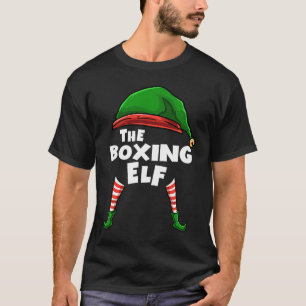 The BOXING Elf Family Christmas Group Matching PJ T-Shirt