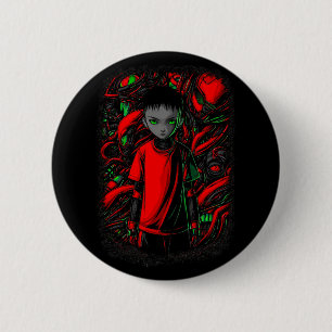 The Boy and the Machines 2 Inch Round Button