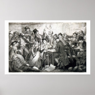 The Boy Gambles his Money, plate 2 of 'The Drunkar Poster