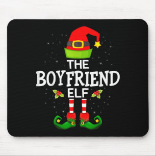 The Boyfriend Elf Christmas Family Matching Pajama Mouse Pad