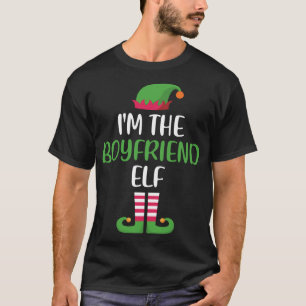 The Boyfriend Elf Family Matching Christmas Group T-Shirt