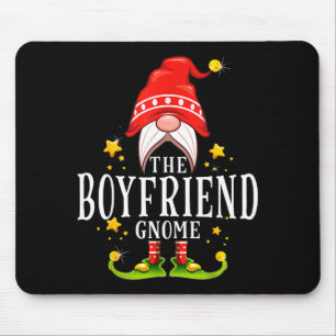 The Boyfriend Gnome Christmas Matching Mouse Pad