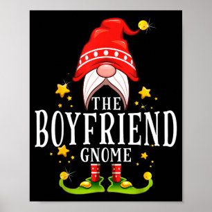 The Boyfriend Gnome Christmas Matching Poster