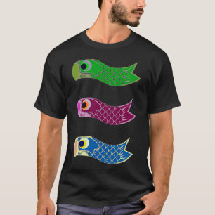 The Boys Festival Japan Carp Windsocks T-Shirt