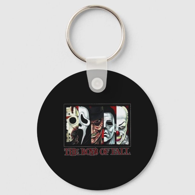 The Boys of Fall Horror Films Halloween  Keychain (Front)