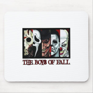 The Boys Of Fall Horror Films Halloween  Mouse Pad