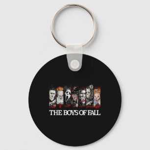 The Boys Of Fall Vintage Scary Horror Movie Hallow Keychain