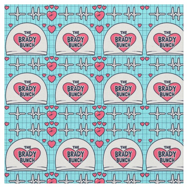 The Brady Bunch Fabric (Close Up)