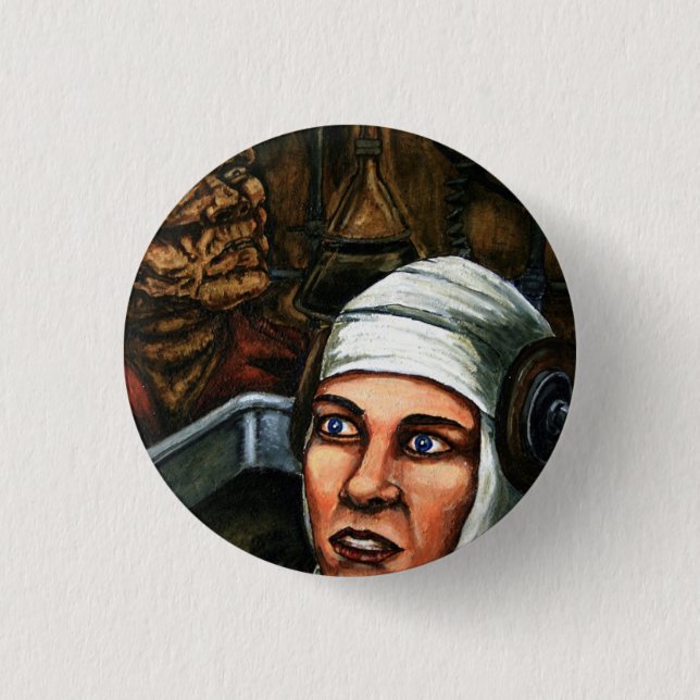 The Brain That Wouldn't Die Button (Front)