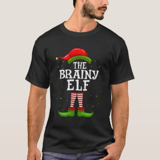 The Brainy Elf Christmas Matching Family Pajama Co T-Shirt