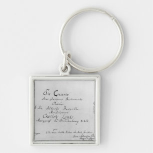 The Brandenburg Concertos, 1721 Keychain