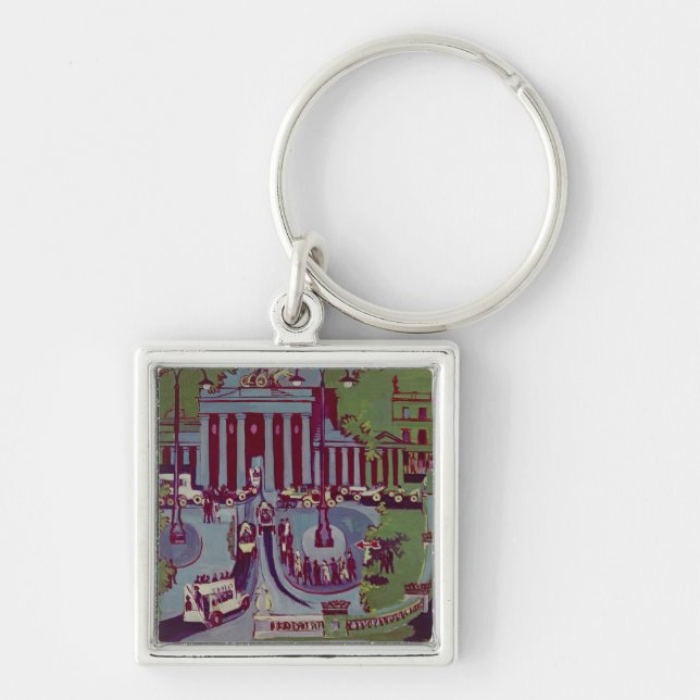 The Brandenburg Gate, Berlin, 1929 Keychain (Front)