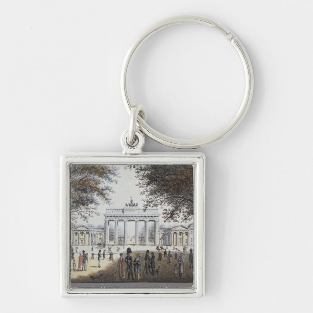 The Brandenburg Gate, Berlin Keychain (Front)