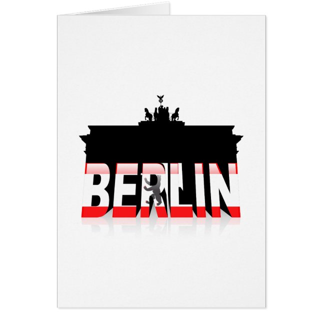 The Brandenburg Gate in Berlin (Front)