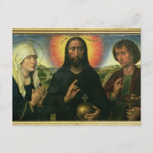 The Braque Family Triptych: (LtoR) St. John the Ba Postcard