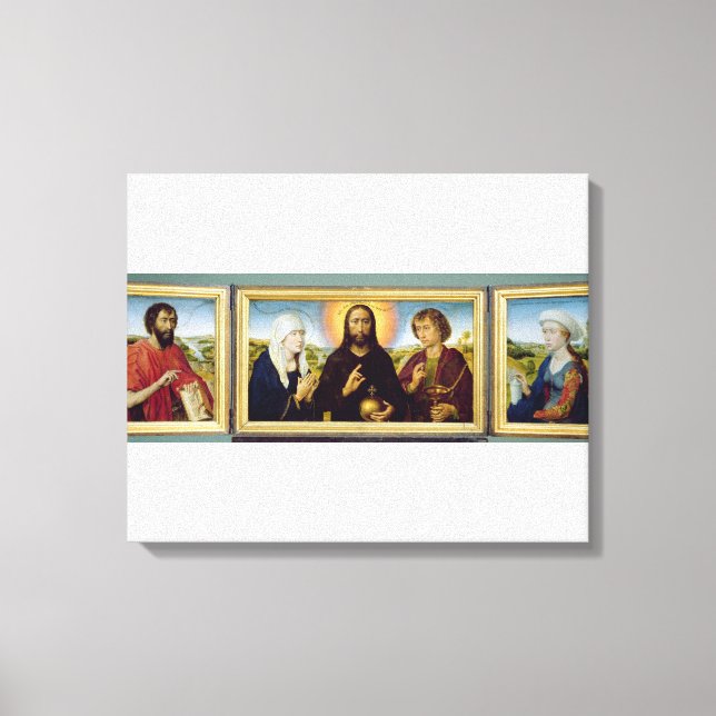 The Braque Family Triptych, St. John the Canvas Print (Front)