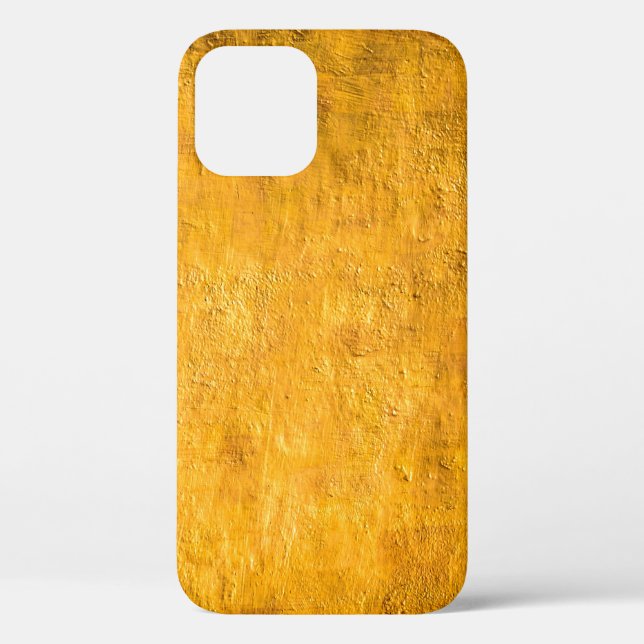 The brass concrete surface glows from the walls of Case-Mate iPhone case (Back)