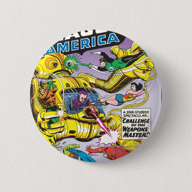 The Brave and The Bold Issue #29 - May 2 Inch Round Button (Front)