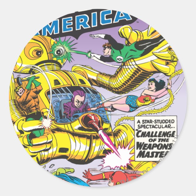 The Brave and The Bold Issue #29 - May Classic Round Sticker (Front)