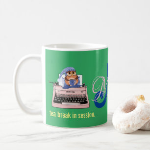 Thé Break Machine à écrire Mug