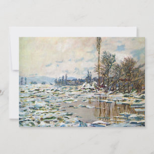 The Break Up of the Ice by Claude Monet