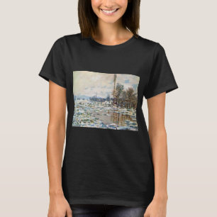 The Break Up of the Ice by Claude Monet T-Shirt