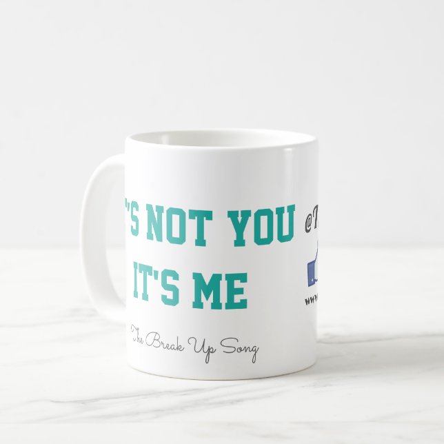 The Break Up Song Coffee Mug (Front Left)