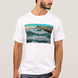 The Breakers and Pleasure PierLong Beach, CA T-Shirt
