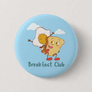 The Breakfast Club - Funny Food 2 Inch Round Button