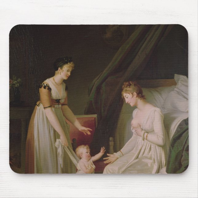 The Breastfeeding Mother Mouse Pad (Front)