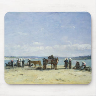 The Breton Fishermen's Wives, 1870-73 (oil on pane Mouse Pad