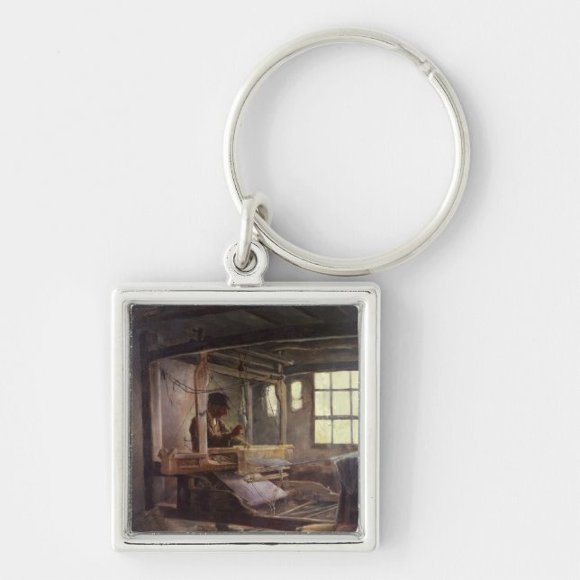 The Breton Weaver, 1888 Keychain (Front)