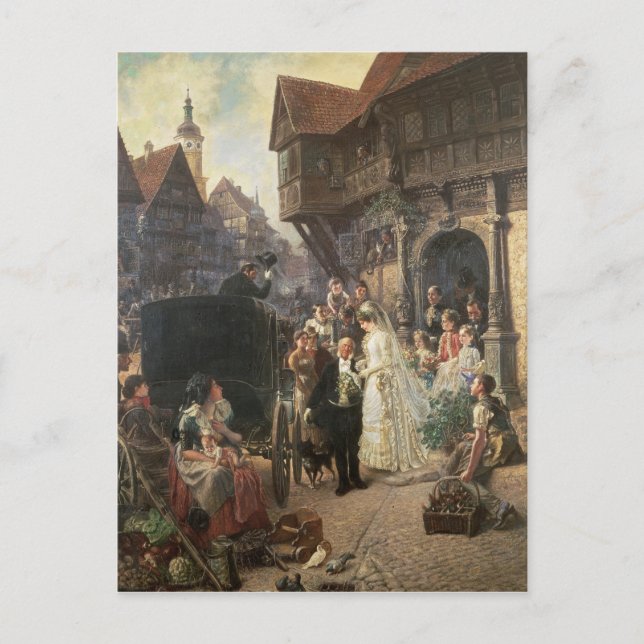 The Bride, 19th century Postcard (Front)