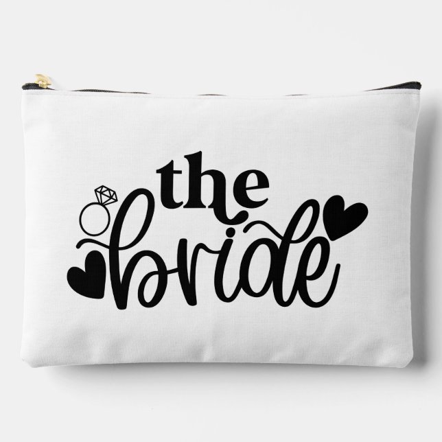 The Bride Accessory Pouch (Front)
