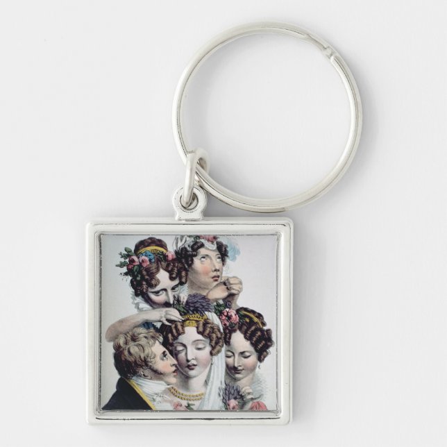 The Bride, c.1820 (litho) Keychain (Front)