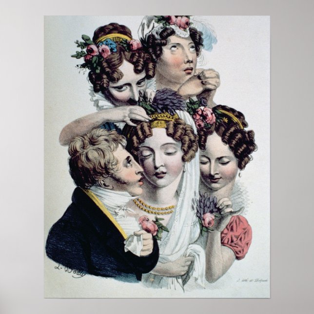 The Bride, c.1820 (litho) Poster (Front)